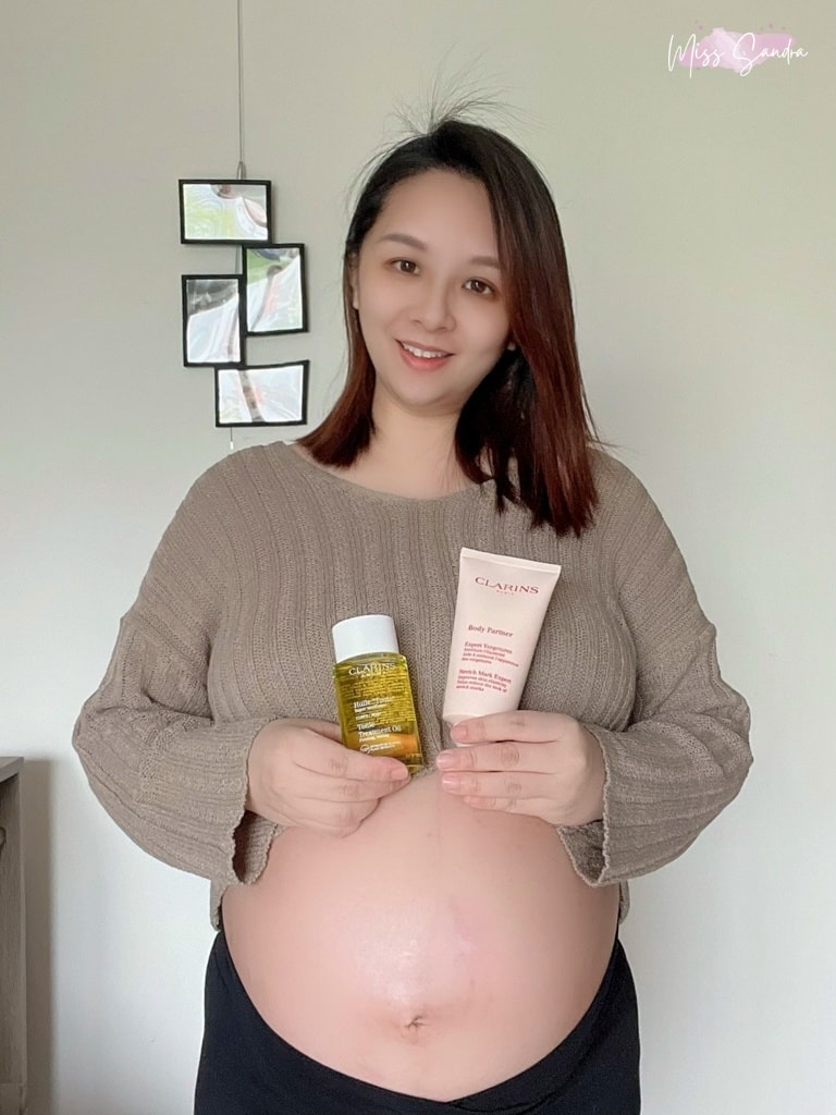 孕媽咪必備|妊娠霜推薦・克蘭詩全新一代宛若新生撫紋霜+身體調和護理油・光滑肚皮沒有妊娠紋的秘密武器 - 第14張圖